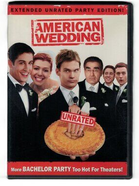 American Wedding (DVD) Unrated 2003 - Jason Biggs, Alyson Hannigan NEW